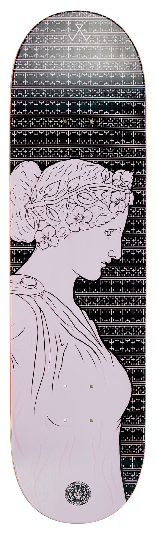 Drawing Boards Philosophers Series - Hypatia Skateboard Deck - 8.25