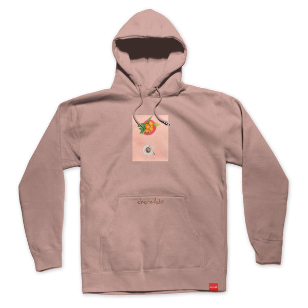 Chocolate Little Wins Pullover Hoodie Rose Pink - Skatewarehouse.co.uk