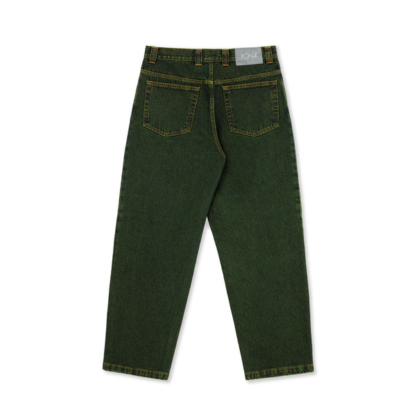 Polar Skate Co 93! Pants (Chartreuse / Blue)