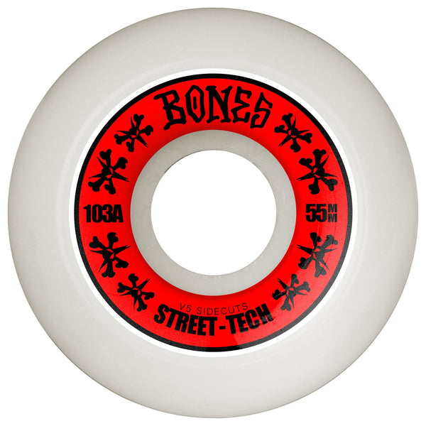 BONES STF • 55mm • 103A • V5 Sidecut (Spring '26) Skateboard Wheels