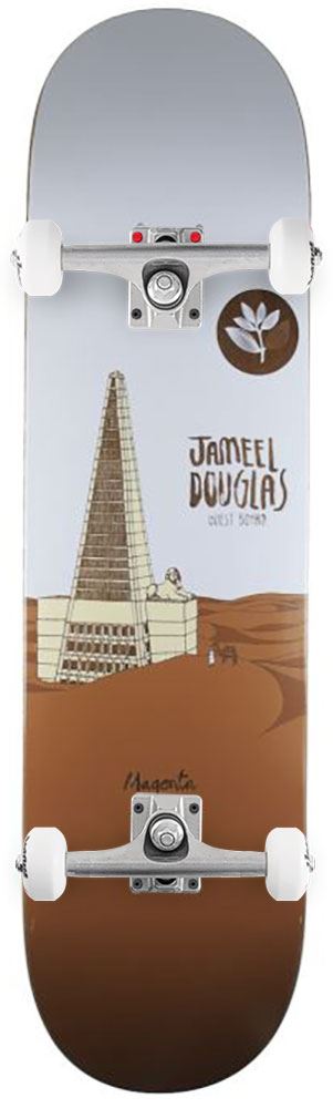 Magenta Jameel Douglas Guest Board Complete Skateboard - 8.0
