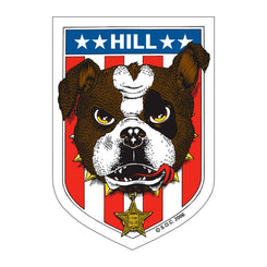 Powell Peralta Frankie Hill Bulldog Stickers (10 Pack)