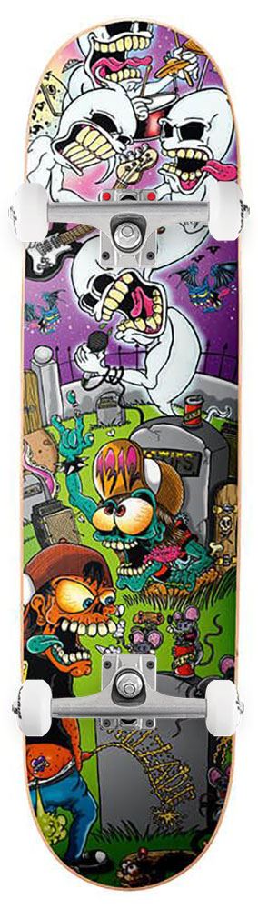 Cruzade Skate Punk Is Not Dead Cruzade x Venom Custom Complete Skateboard - 8.375" - Skatewarehouse.co.uk