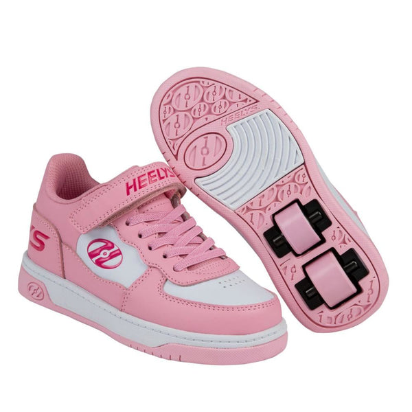 Heelys X2 Rezerve X2 PU - Powder Pink / White - Skatewarehouse.co.uk