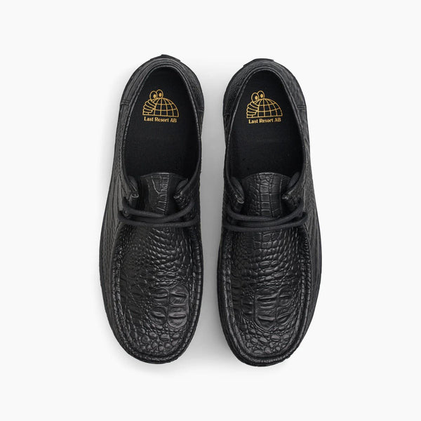 VM006 Moc (Croc Black) Shoes - UK 7
