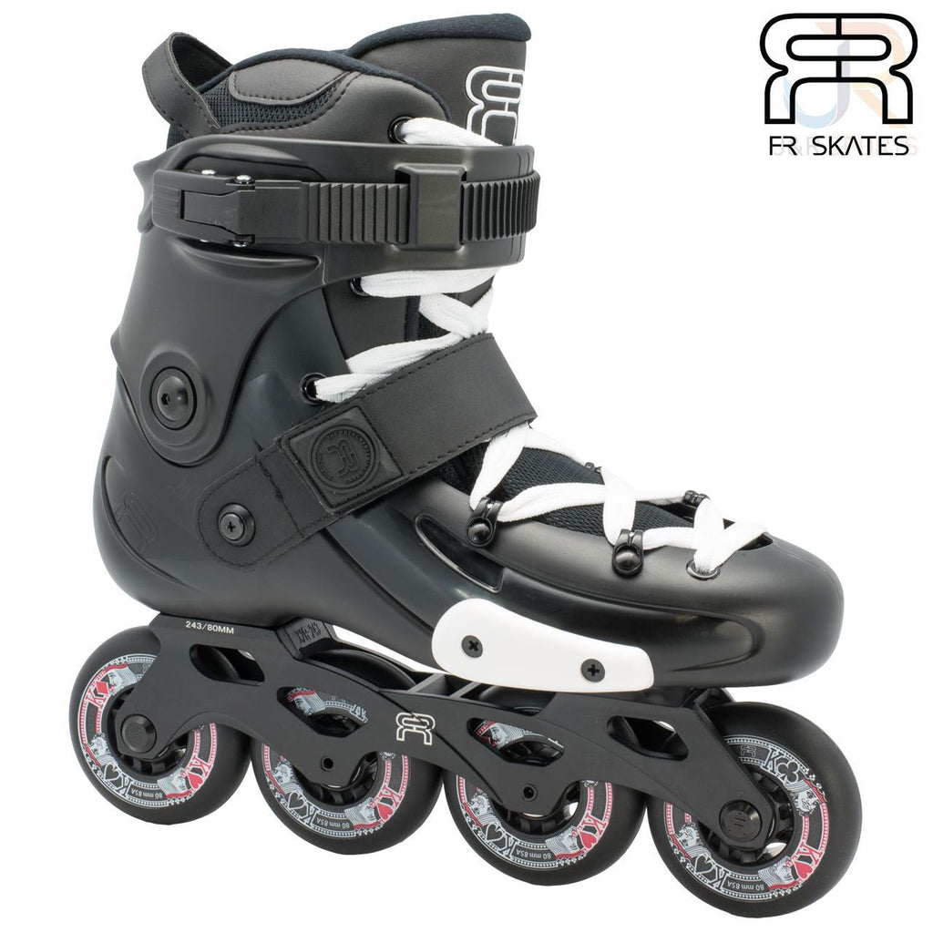 Fr Skates Frx 80 Black Inline Skates - Skatewarehouse.co.uk