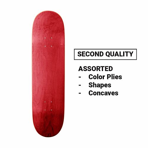 HLC Blank Skateboard Deck - 8.5