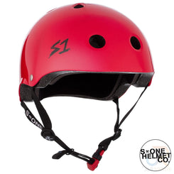 S1 MINI Lifer Helmets - Red Gloss