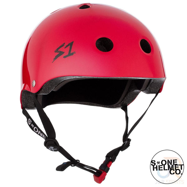 S1 MINI Lifer Helmets - Red Gloss