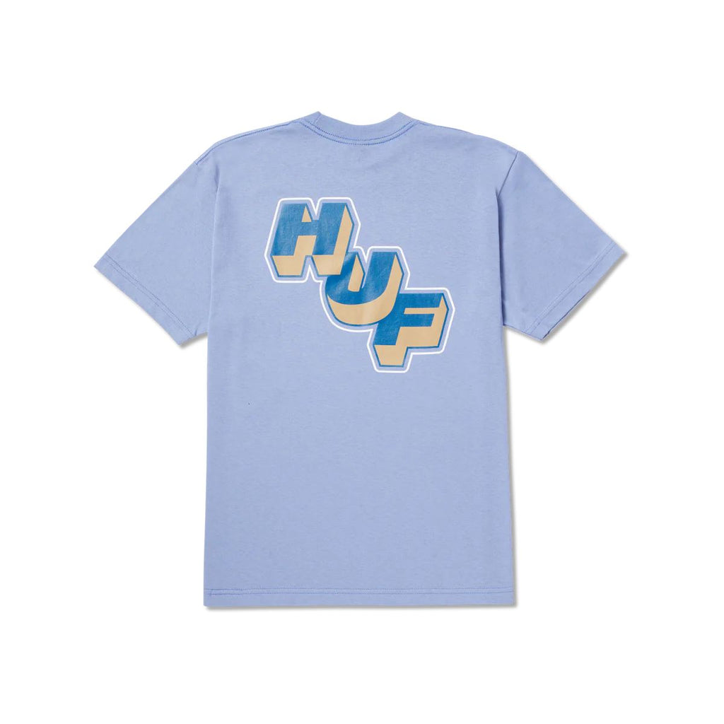 HUF Galactic Stack S / S Tee (Vintage Violet) - S