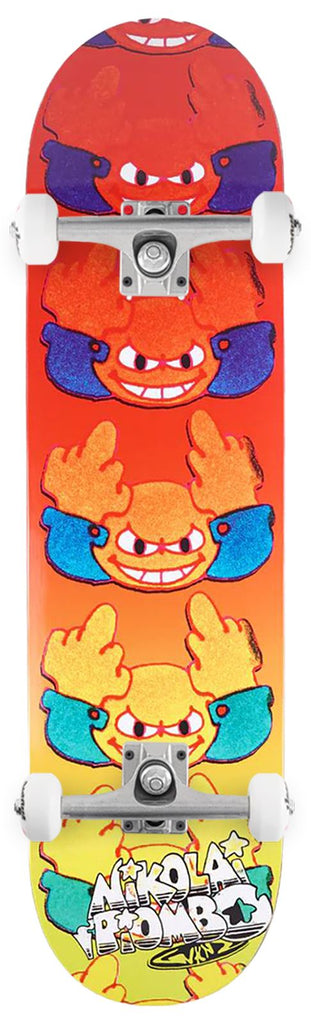 WKND 'Crash' Nikolai Piombo (MC) x Venom Custom Complete Skateboard - 8.25" - Skatewarehouse.co.uk