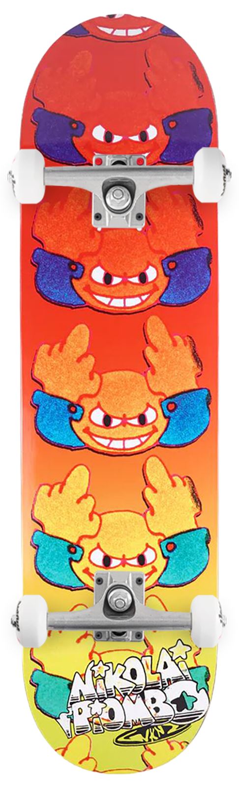 WKND 'Crash' Nikolai Piombo (MC) x Venom Custom Complete Skateboard - 8.25
