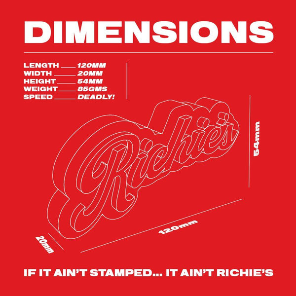 Richie's Signature Skateboard Wax Red - Skatewarehouse.co.uk