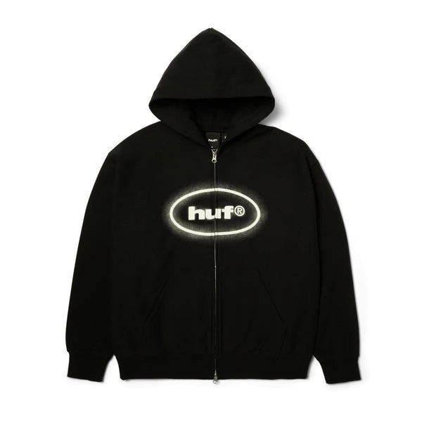 Mickey Spray FZ Hoodie (Black)