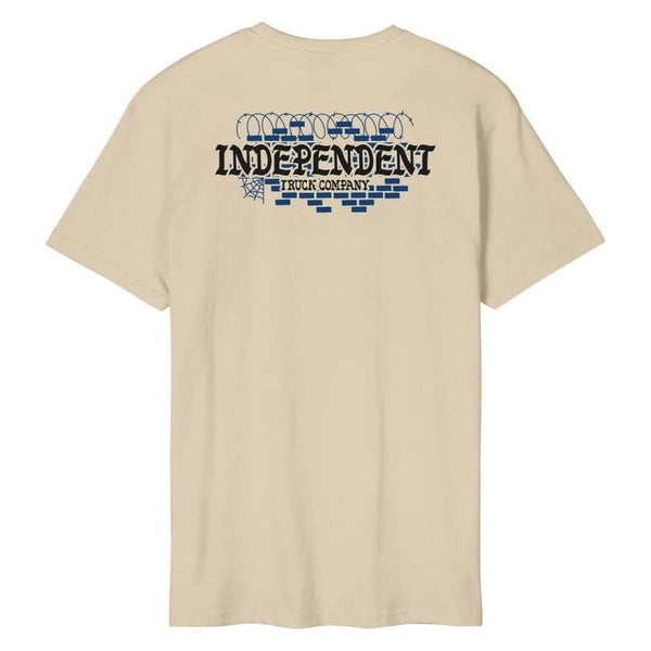 Independent T-Shirt Indepenetentiary - Sand - Skatewarehouse.co.uk