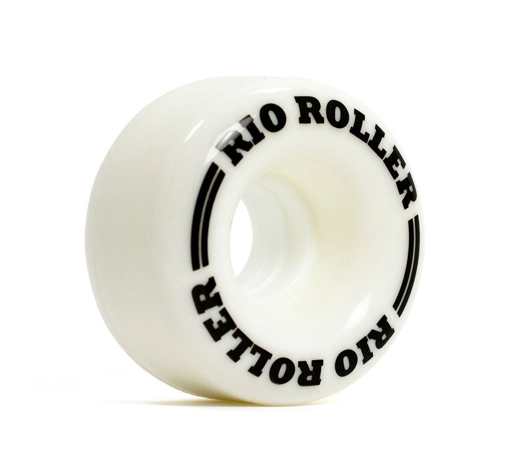 Rio Roller Coaster Wheels - White - Skatewarehouse.co.uk