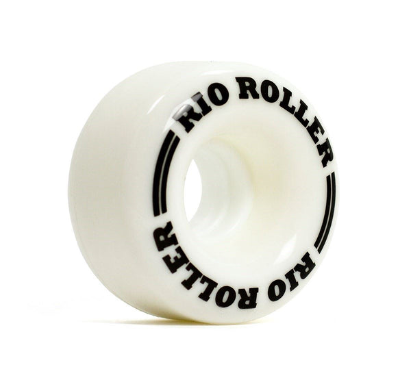 Rio Roller Coaster Wheels - White - Skatewarehouse.co.uk