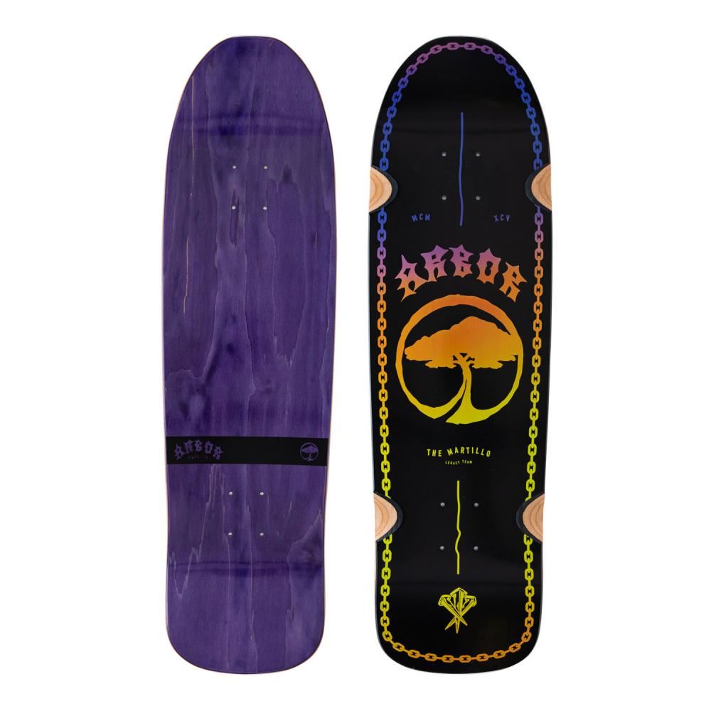 Arbor Team Legacy Martillo Linked Skateboard Deck - 9.0" - Skatewarehouse.co.uk