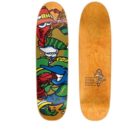 New Deal Knigge DSV SP Orange Skateboard Deck - 8.6"