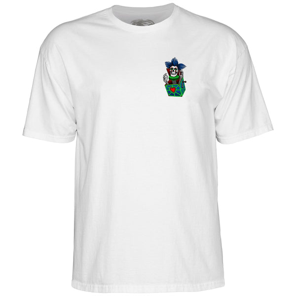 Powell-Peralta Chris Hiett • Skull • Tee • White