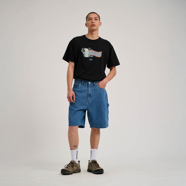 Santa Cruz Shorts Carpenter Big Shorts - Classic Blue - Skatewarehouse.co.uk