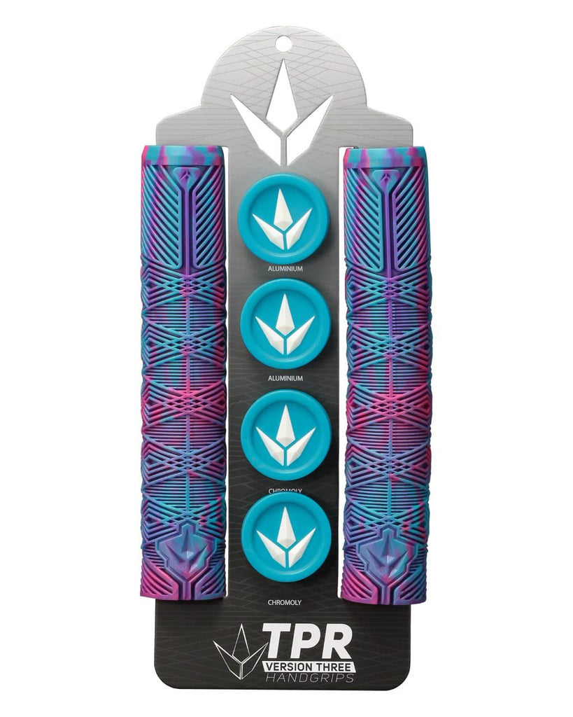 Blunt V3 - Pink / Teal / Purple Scooter Bar Grips