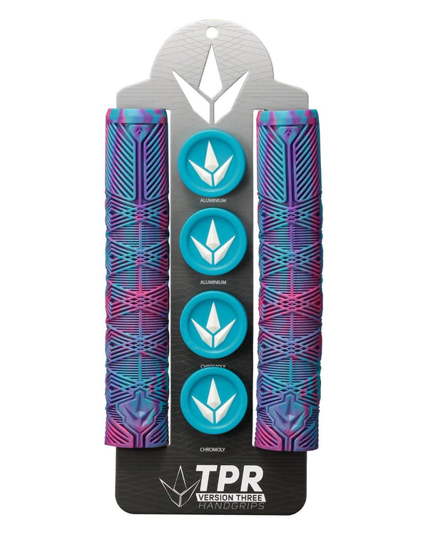 Blunt V3 - Pink / Teal / Purple Scooter Bar Grips