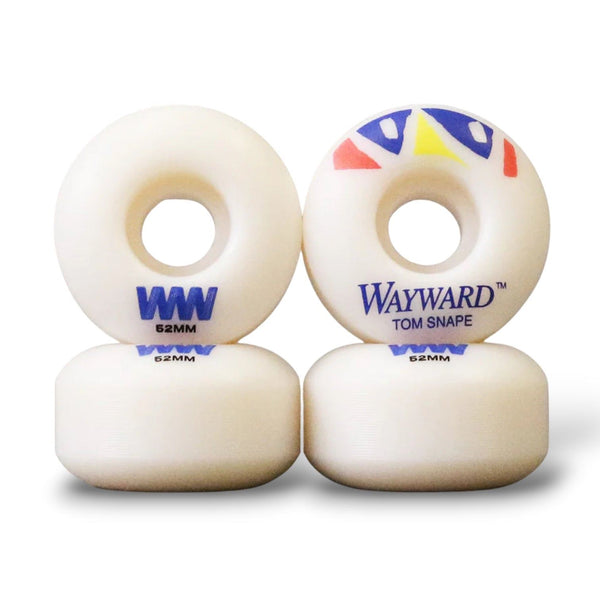 Wayward Classic Pro - Tom Snape (White / Blue) Skateboard Wheels - 52mm