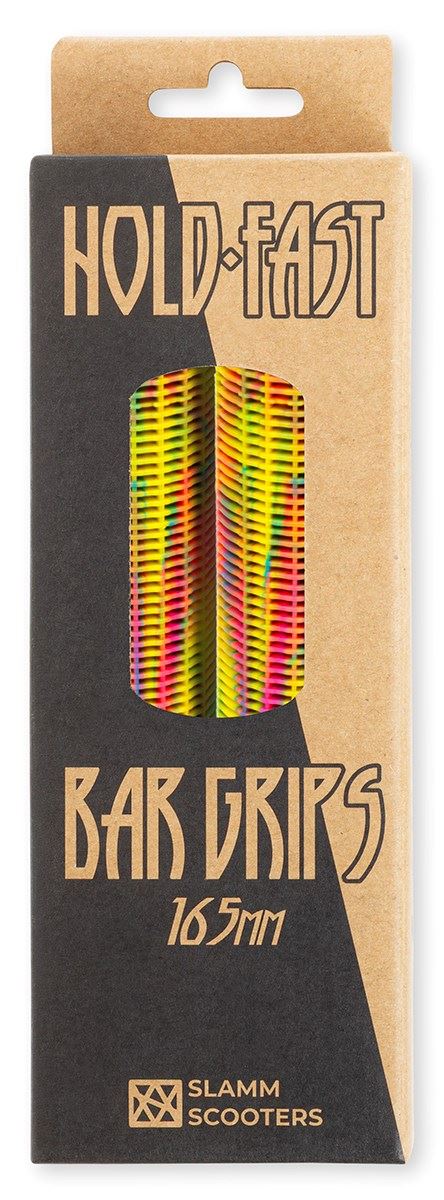 Slamm Hold-Fast Swirl Scooter Bar Grips - 165mm