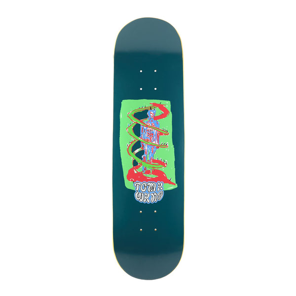 WKND 'Anatommy' Tom Karangelov (WB) Dark Teal Skateboard Deck - 8.375