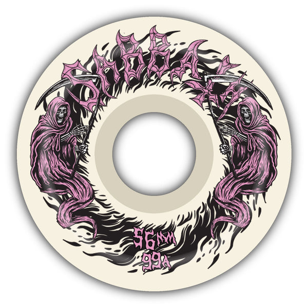 Sabbath Skateboard Wheels | Death Wizard II | Conical | Devil's Formula Skateboard Wheels | 99a