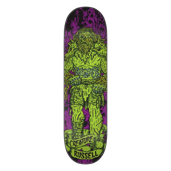 Creature Pro Russell Vikings Hesh Law XX Skateboard Deck - 8.75