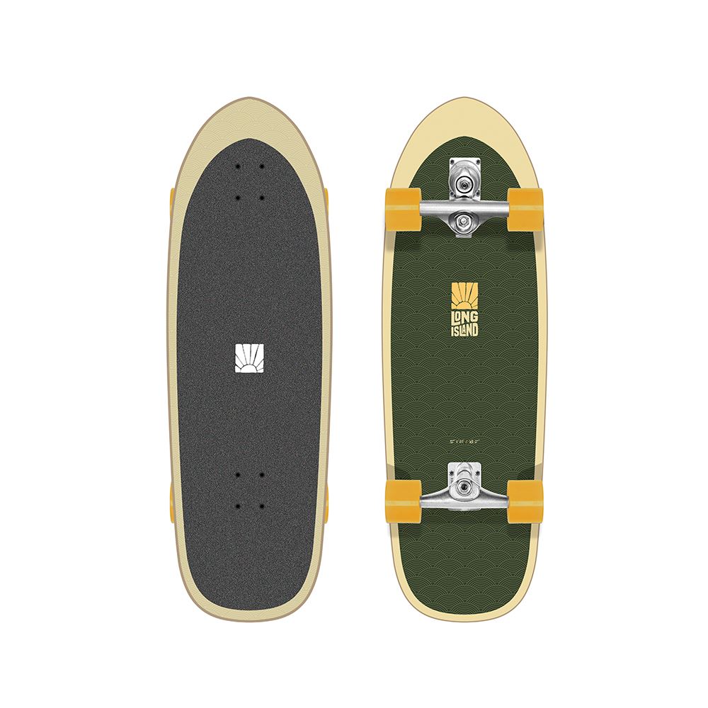 Long Island Kona 32"x10"x17" Long Island Complete Surfskate Cruiser - 32.0" - Skatewarehouse.co.uk