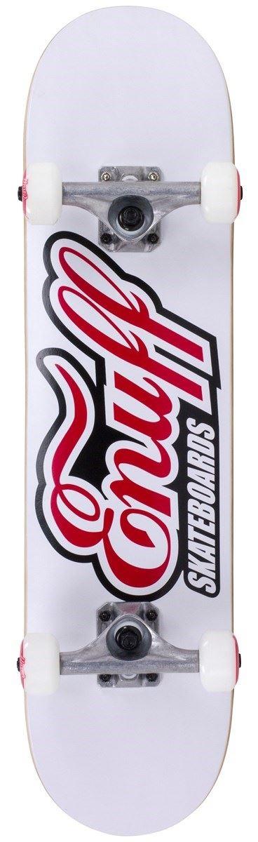 Enuff Classic Logo Complete Skateboard - White - 7.75