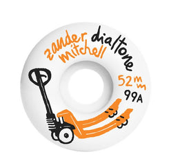 Dial Tone Mitchell Day Job Round Cut 99A - SALE Skateboard Wheels - 52mm
