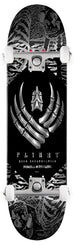 Powell Peralta FLIGHT Skeleton • • Silver Foil x Venom Custom Complete Skateboard - 8.25"