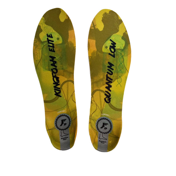 Footprint Kingfoam Elite Quantum Heel Sport Gel Insoles Low - Skatewarehouse.co.uk
