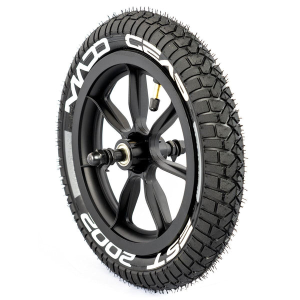 Complete - Metro Glide - Grey Print Scooter Wheels