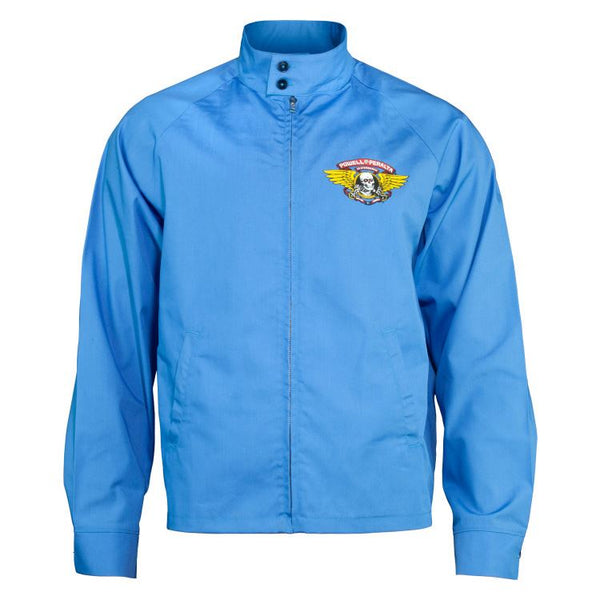 Powell Peralta Winged Ripper Jacket Postal Blue - Skatewarehouse.co.uk