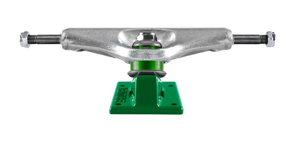 Venture 5.6 Skateboard Trucks 92 Full Bleed Team Edition Polished / Green - 5.6