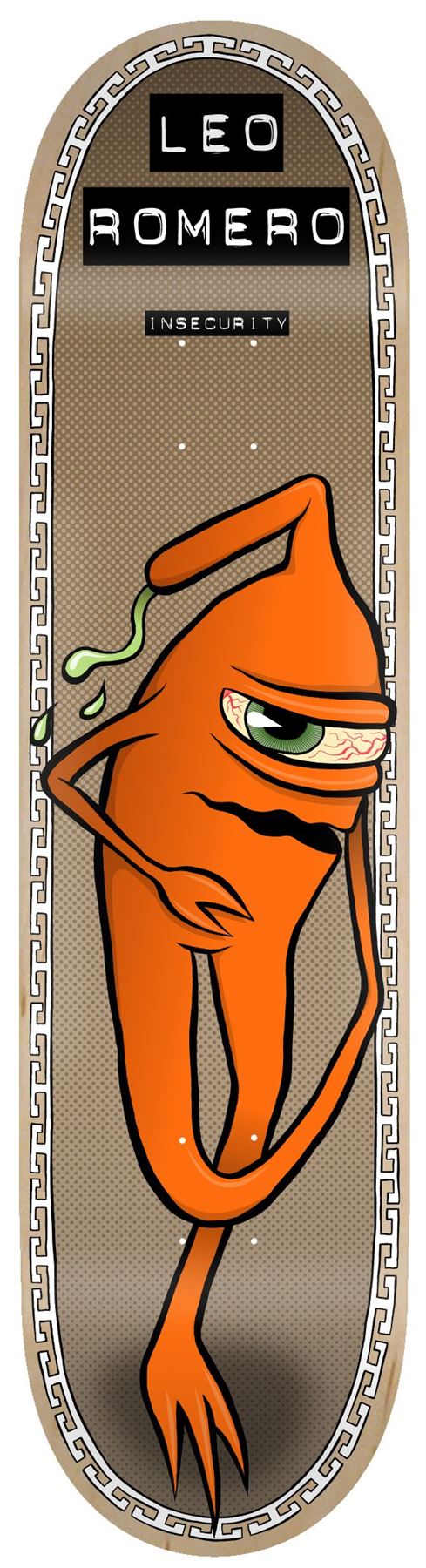 Toy Machine Romero Insecurity Skateboard Deck - 8.38