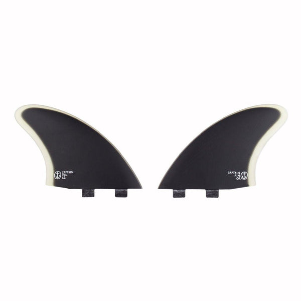 Captain Fin Co - CF Twin Keel - Large - Black (FCS) - L