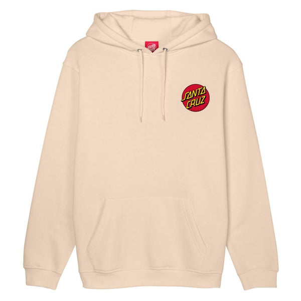 Santa Cruz Hood Classic Dot Chest Hood - Oat - Skatewarehouse.co.uk