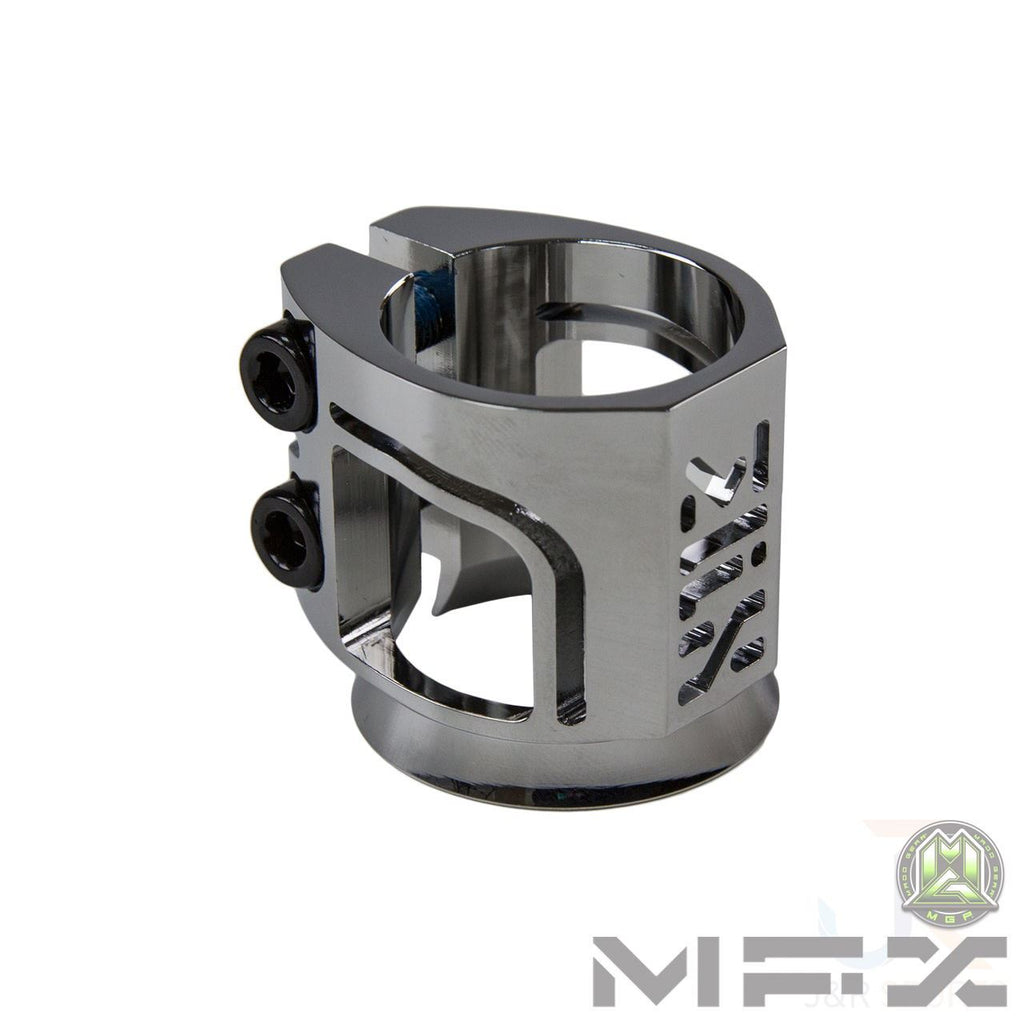 Madd Gear Mfx X2 Cobra Clamp - Chrome - Skatewarehouse.co.uk