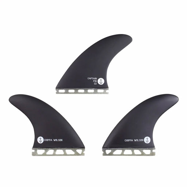 Captain Fin Co - Chippa Wilson New Bones Tri - Medium - Black (Futures) - M