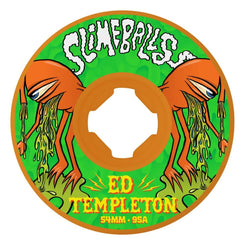 Slime Balls Skateboard Wheels Templeton Vomit Hardline 95a - Orange - Skatewarehouse.co.uk