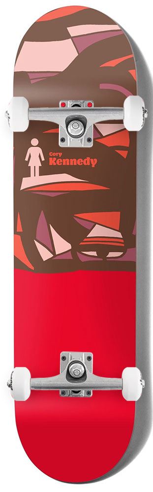 Girl The Dialog Cory Kennedy x Venom Custom Complete Skateboard - 8.5
