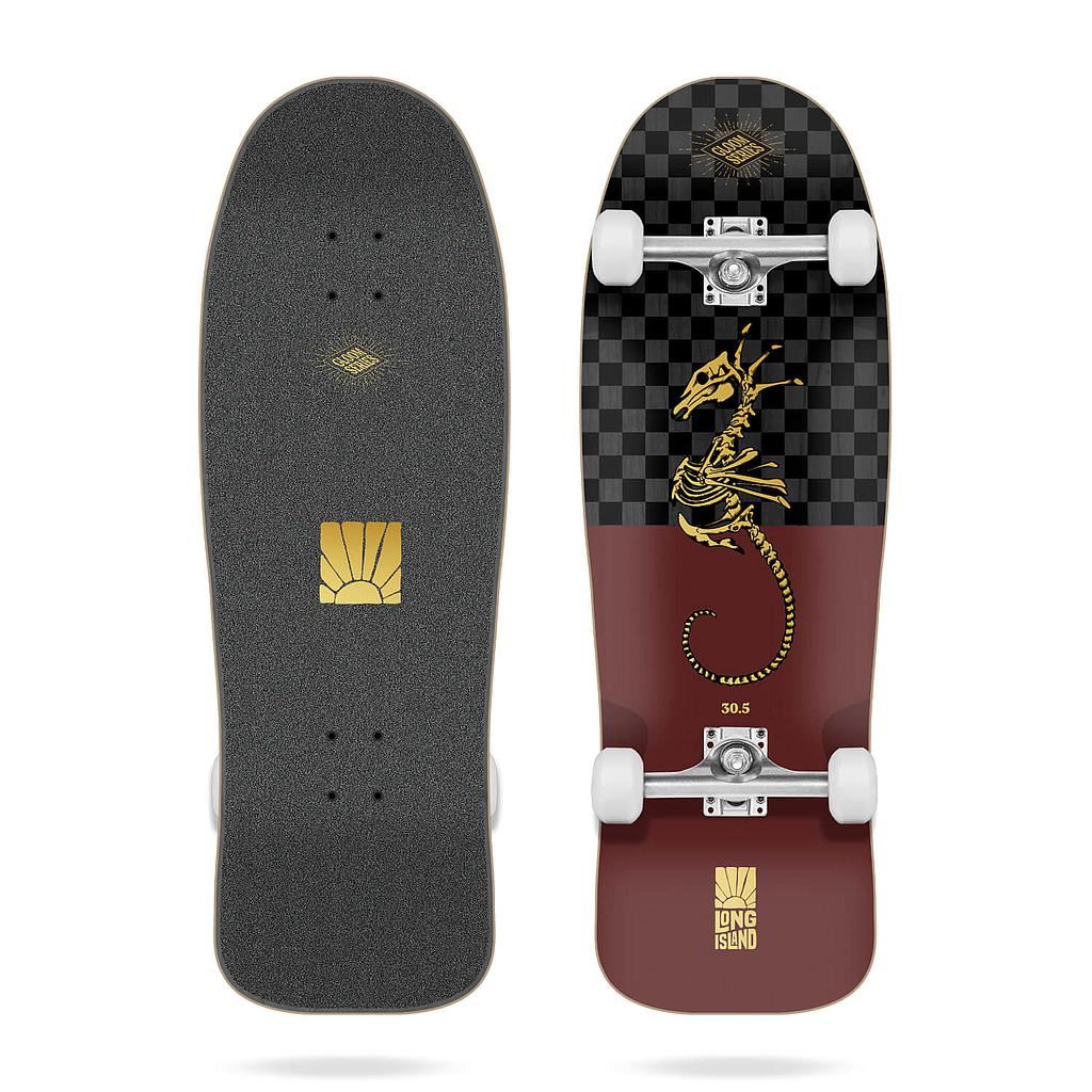 Long Island Gloom 10"x30.5" Long Island Old School Complete Longboard - 30.5" - Skatewarehouse.co.uk