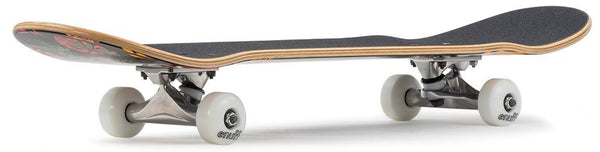 Enuff Floral Complete Skateboard - Orange - 7.75