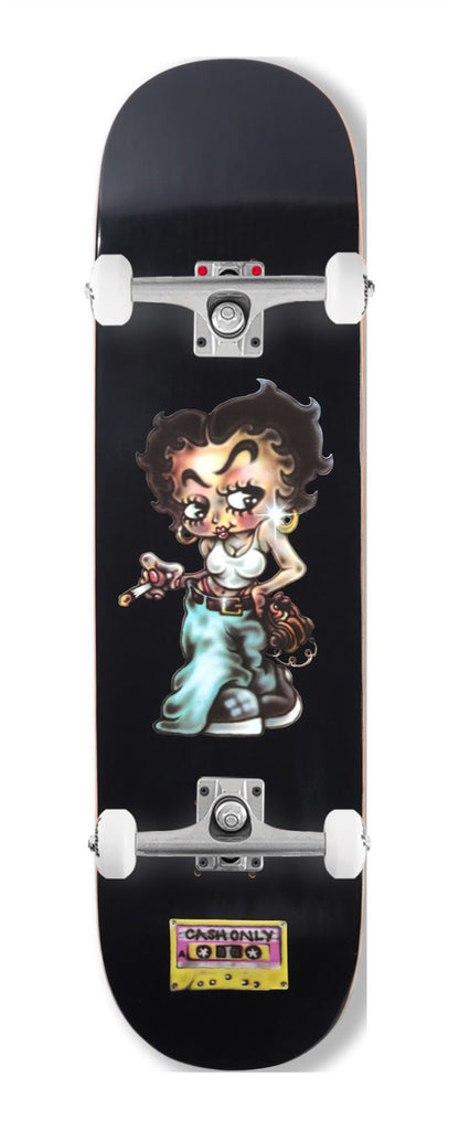 Cash Only 'Baddie' x Venom Custom Complete Skateboard - 8.125"